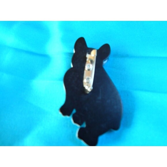 Vintage Handmade Frenchie French Bulldog Acrylic. 2.5ins Tall. - Picture 5 of 6